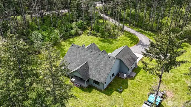 19 of the 20 acres are currently classified as forest land, meaning lower property taxes! Just one acre of lawns to mow.