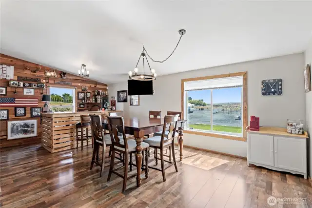 built in bar
