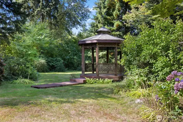 Back yard Gazebo.