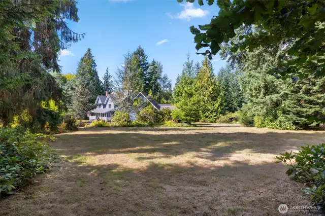 2.61 acres of mature landscaping.