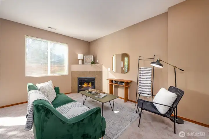 Fireplace for those chilly autumn days