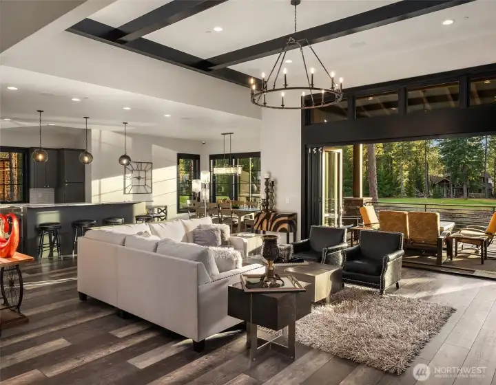 Open a designer sliding glass door and feel the breeze!