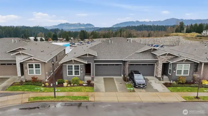 This thoughtfully designed 2-bedroom, 2.5-bath rambler offers comfortable single-level living, stunning territorial views, and a peaceful neighborhood setting