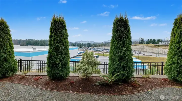 Views of the mountains at every turn in this home!