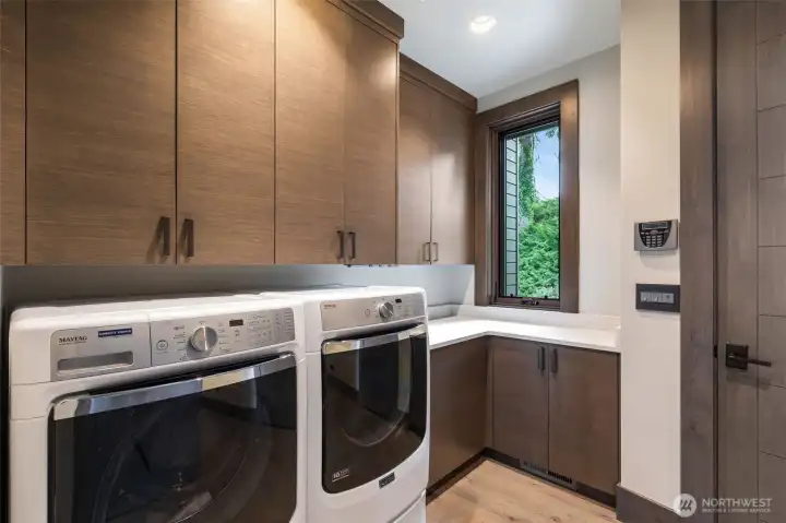 Main floor laundry room