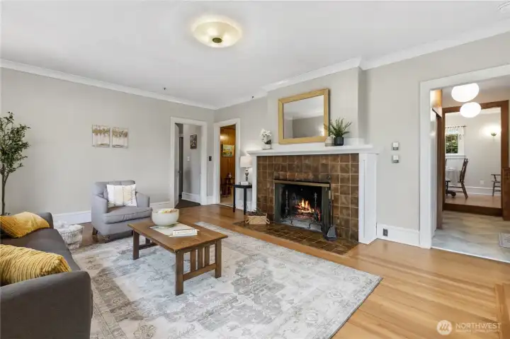 Wood Fireplace