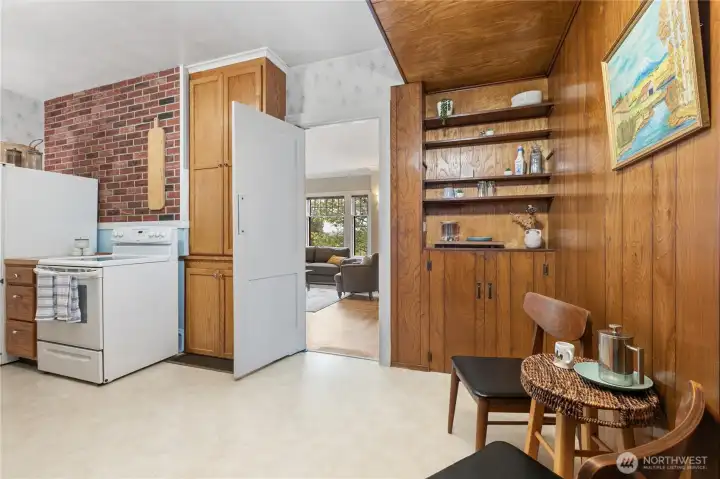 Kitchen with eating space