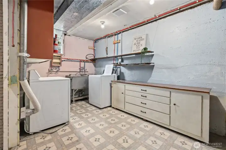 Dedicated huge Laundry room could be converted to additional living space