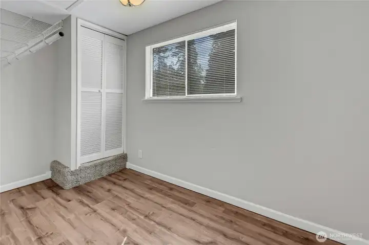 Primary bedroom/closet space