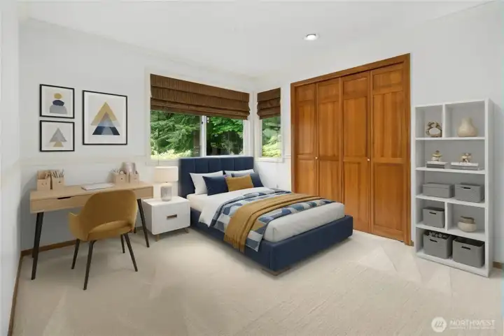 Virtual Staged #3 Bedroom.