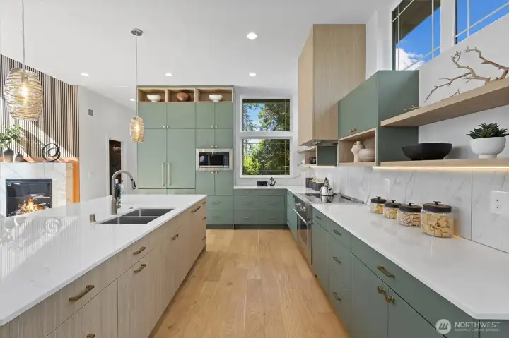 Smart-home technology is included so you can control lighting and more from the touch of your phone.