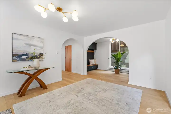 This is the main floor entry level.