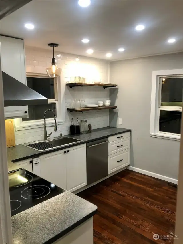 Unit A - kitchen before tenants