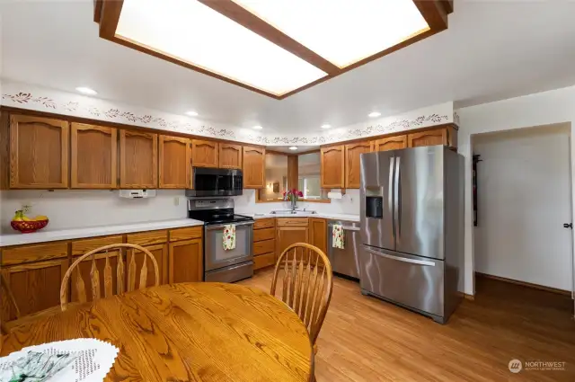 All newer stainless steel appliances.