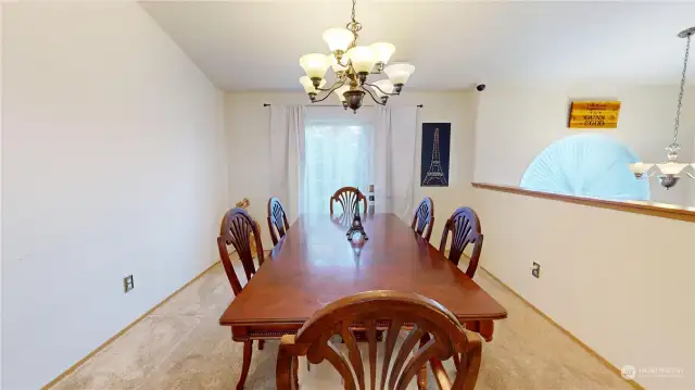 formal dinning area with tons of space