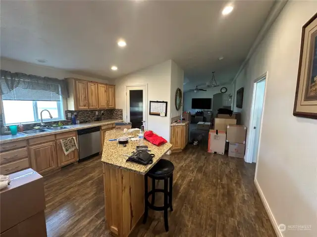 Kitchen, Primary on the right, straight to the living room