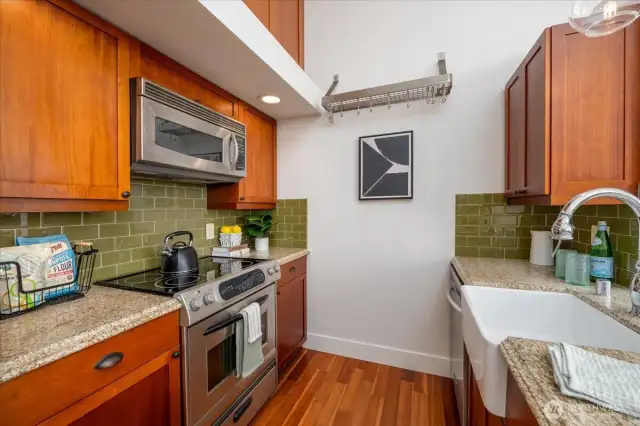 Light-Filled Kitchen Featuring Abundant Cabinet Space