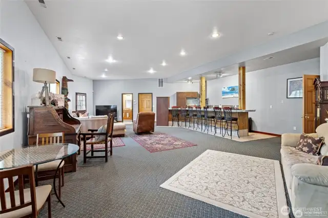 Lower Level Entertainment Area