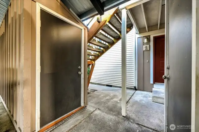 Storage for unit