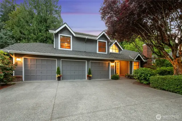 Gorgeous updated 2 story home with 3 garage
