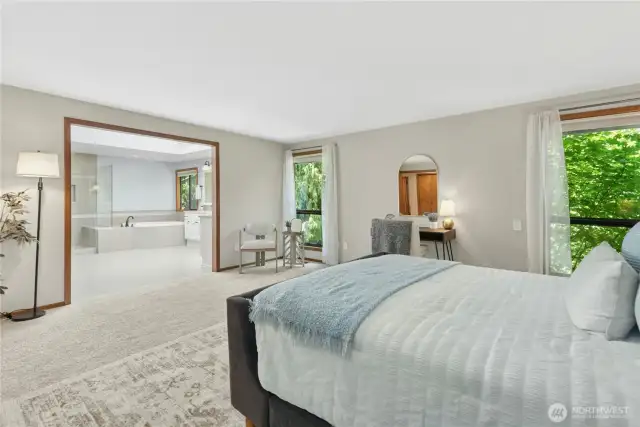 primary with spa ensuite