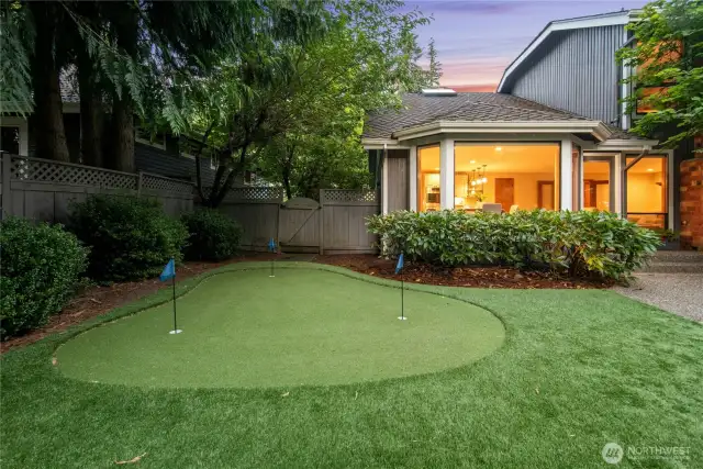 Putting green!