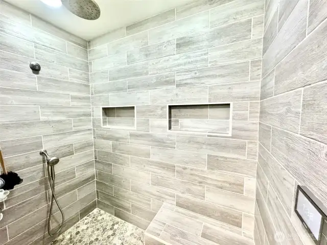 Moen Smart Shower with LED lighing, digital temperature control, voice and app intergration
