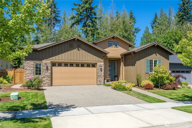 Statuesque street appeal welcomes you to this Trilogy stunner nestled on a deep greenbelt. Impeccably maintained and highly upgraded. Plus a coveted 2.5 generous garage with tons of storage.