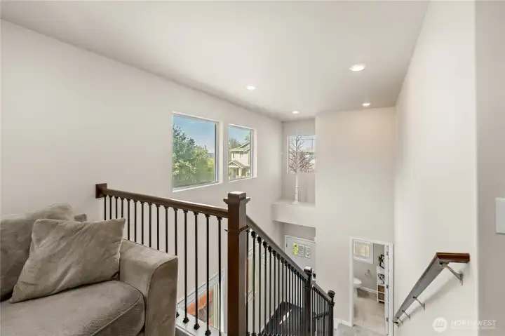 Upper family room