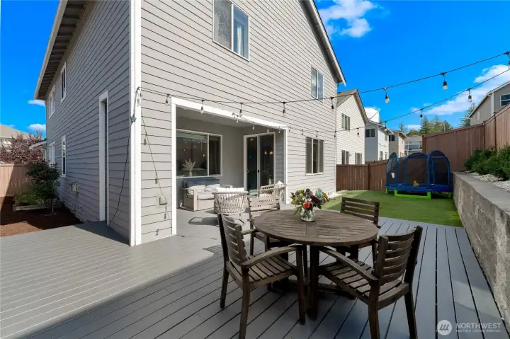 Premium composite decking
