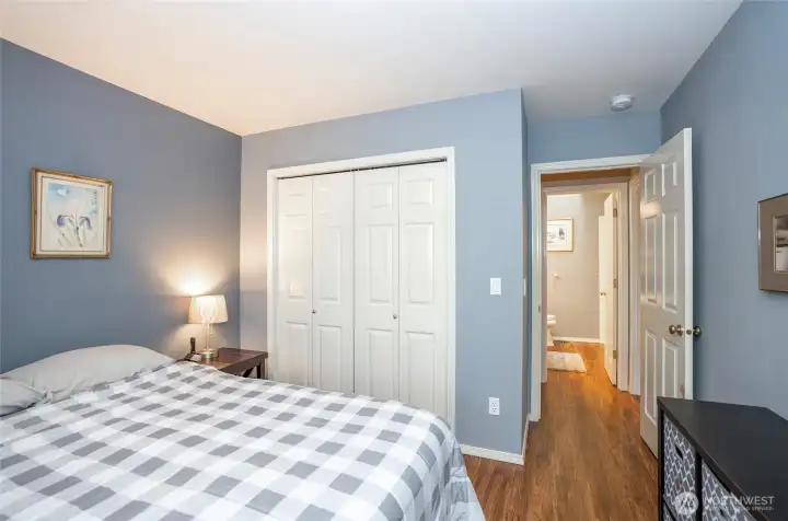 Your guests will feel right at home in the cozy guest suite.