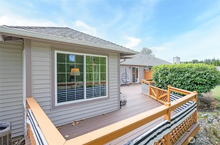 Enjoy another stunning perspective of the Trex deck.