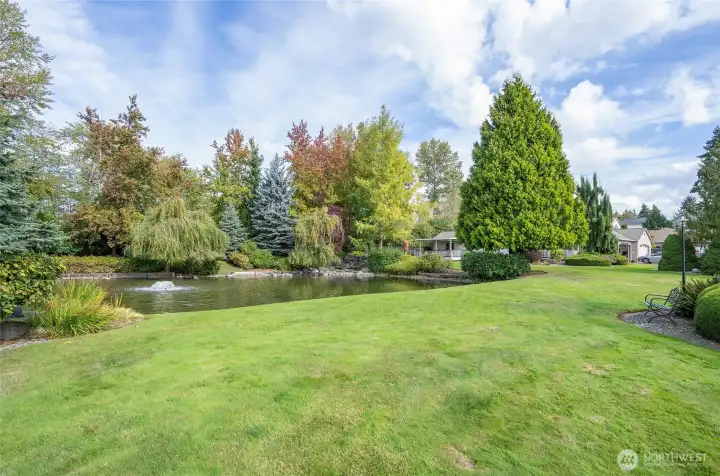 A peaceful sanctuary surrounded by beauty.