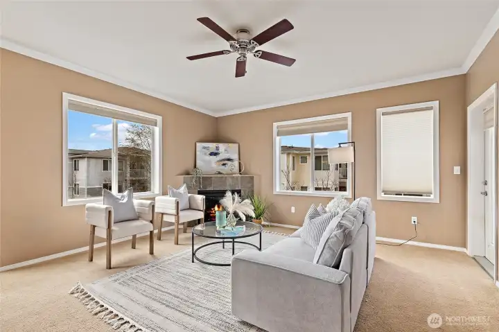 Another view of the living room.