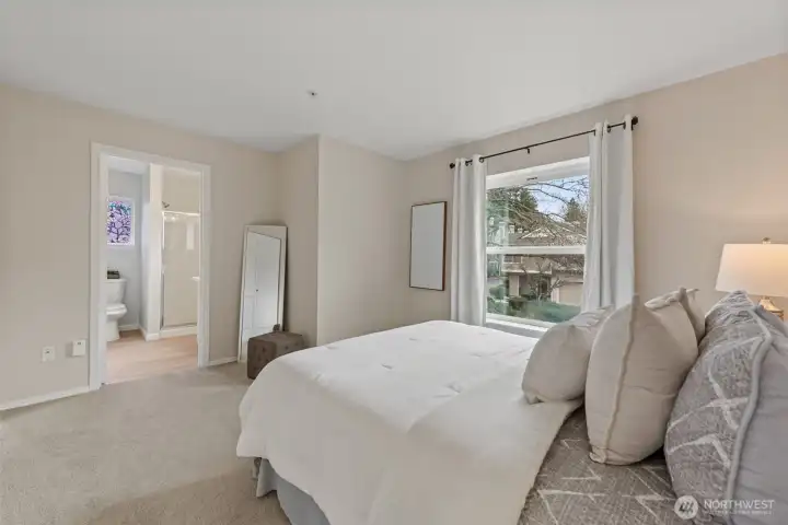 2nd bedroom with ensuite bath