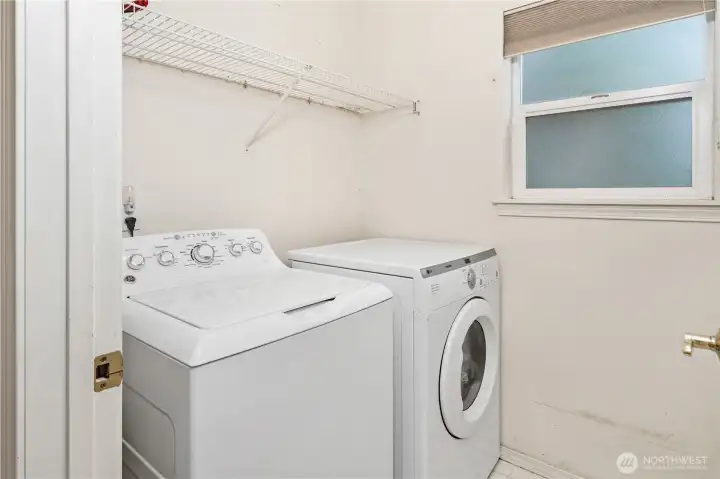 main floor laundry room