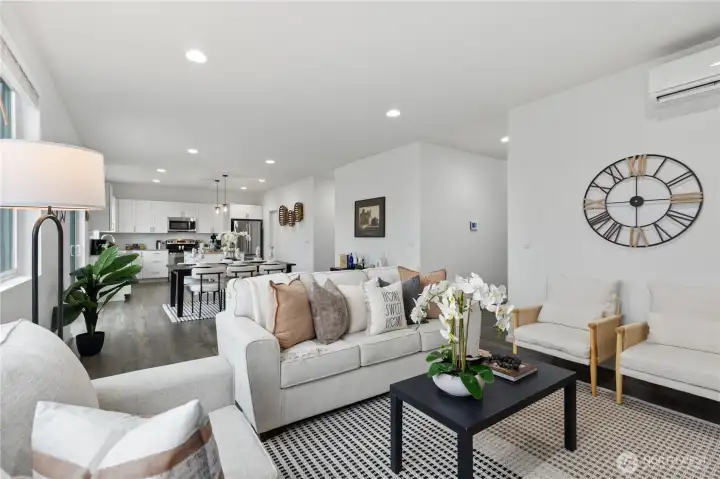 Inviting and warm, ideal for entertaining