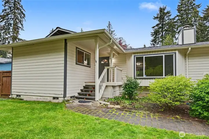 Covered porch