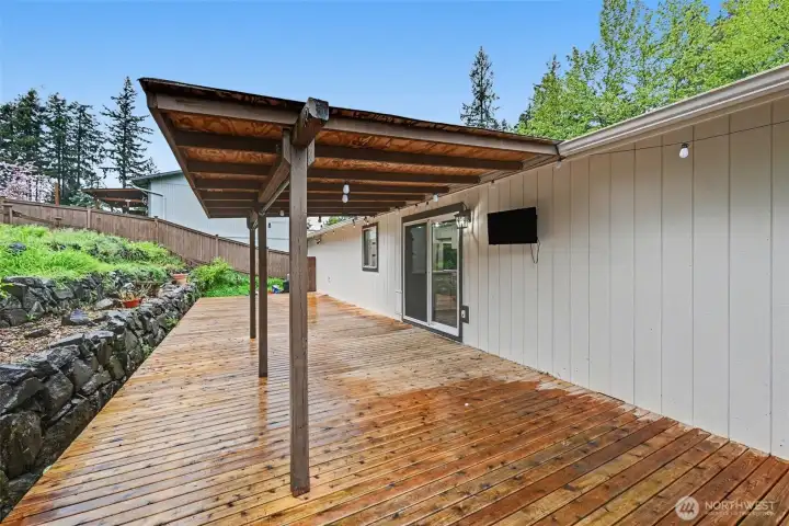 Covered area