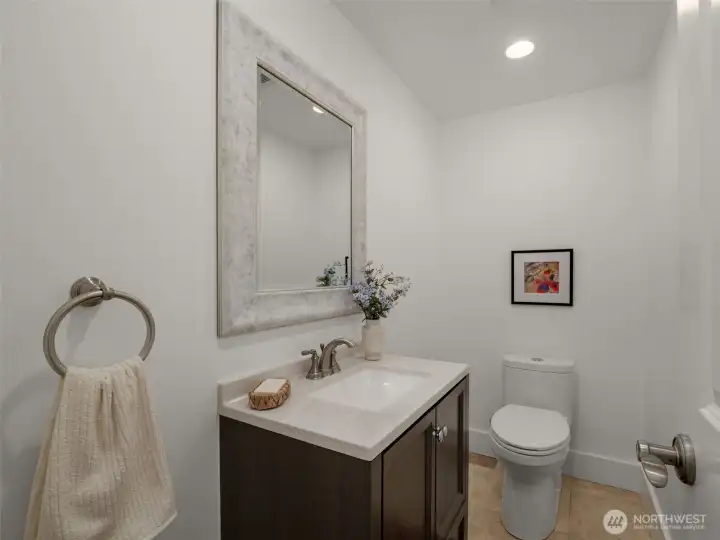 Guest suite bathroom
