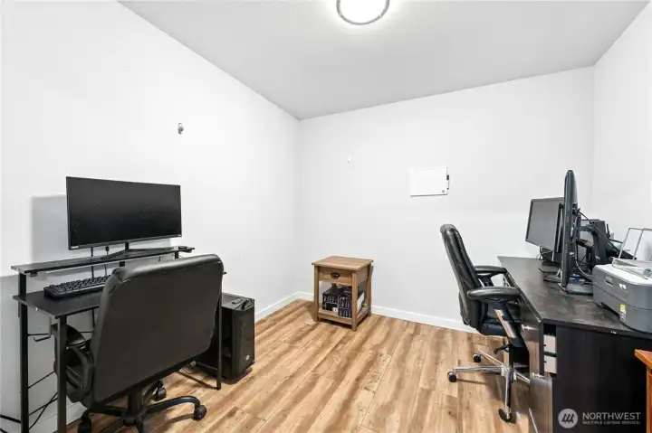 Den/Office in Garage