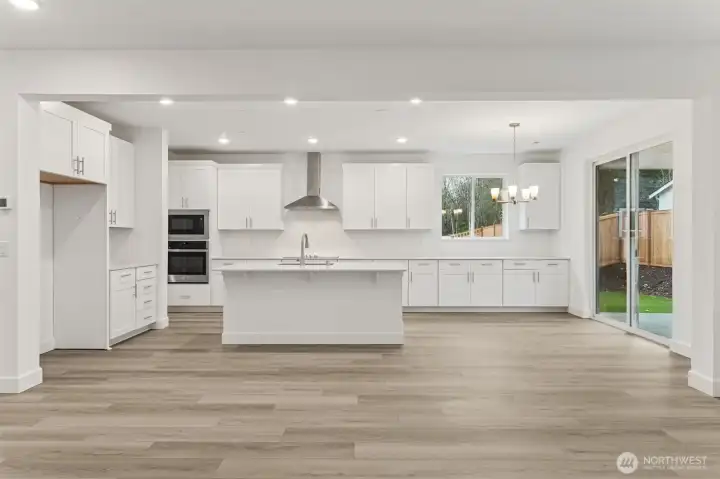 Photos are of another Donovan Plan. Colors and finishes may vary.