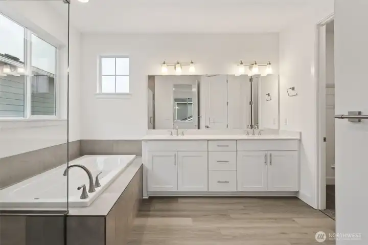 Photos are of another Donovan Plan. Colors and finishes may vary.