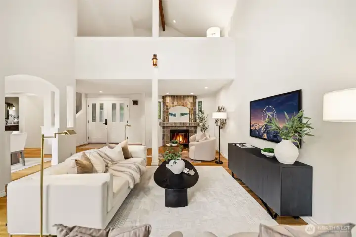 Gorgeous Vaulted ceilings
