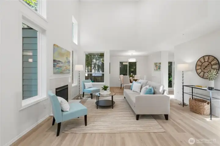 Spacious living area designed for everyday comfort and entertaining.