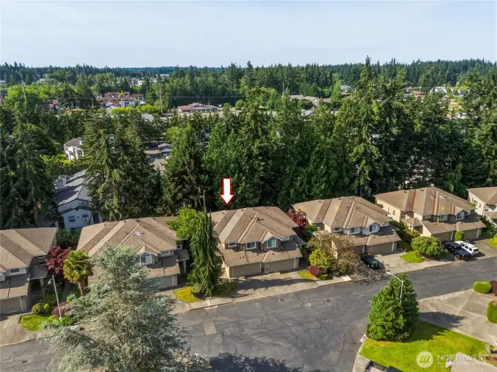 Tucked away in a quiet community while remaining close to everyday conveniences.