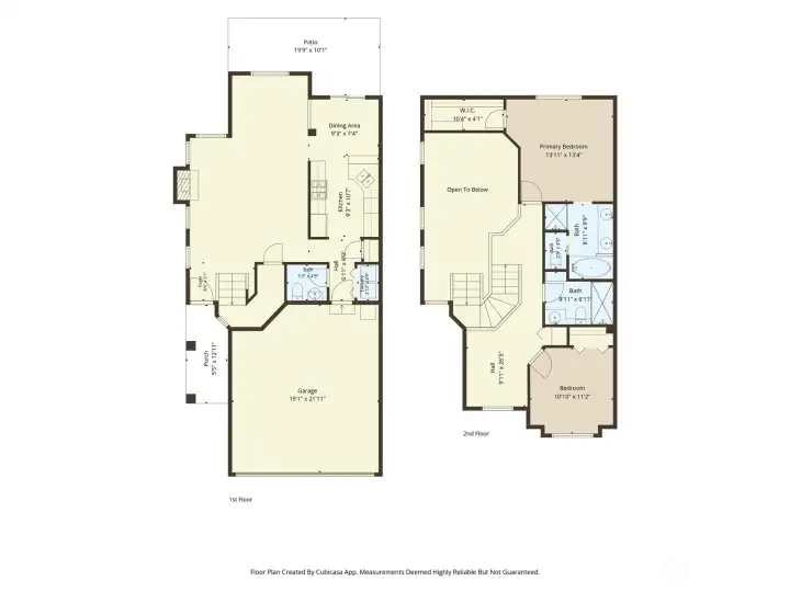 Thoughtfully designed floor plan with spacious living areas and flexible upper-level spaces.