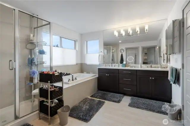 Primary bathroom.