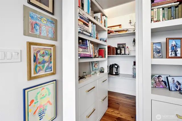 including this secret pantry.