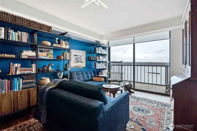 Almost every room in this home enjoys Commencement Bay views.